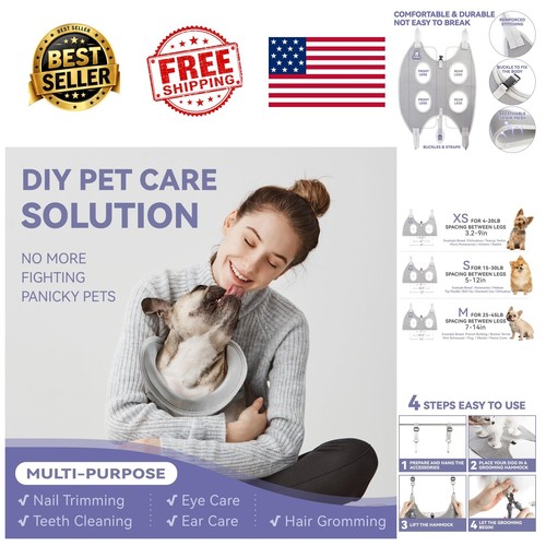 Dog grooming hammock - dog,